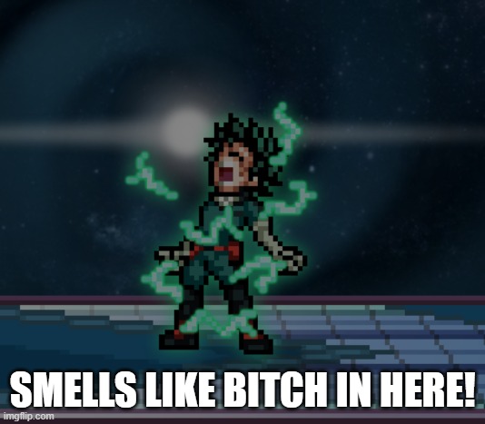 ssf2 | SMELLS LIKE BITCH IN HERE! | image tagged in ssf2 | made w/ Imgflip meme maker