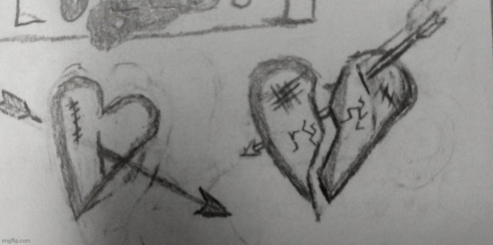 Hearts | image tagged in pain,burger,drawing | made w/ Imgflip meme maker