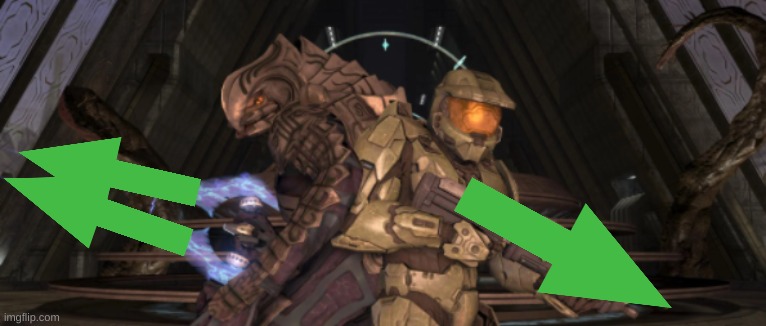 image tagged in master chief arbiter upvote | made w/ Imgflip meme maker