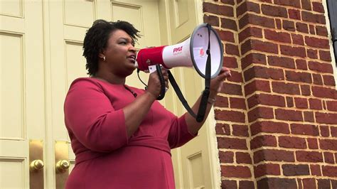 STACEY ABRAMS SOCIAL DISTANCES Blank Meme Template