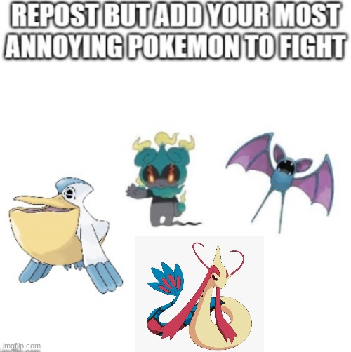 I HATE OLEANA'S MILOTIC IN SWORD/SHEILD!!!! | image tagged in pokemon | made w/ Imgflip meme maker