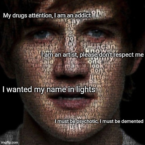 Bazooka's art is dead Bo Burnham temp | image tagged in bazooka's art is dead bo burnham temp | made w/ Imgflip meme maker
