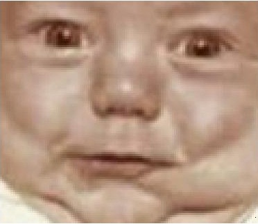High Quality Grossed out baby face Blank Meme Template