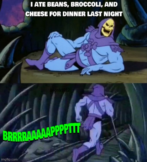 image tagged in skeletor,skeletor disturbing facts,farts,foodies,gas,flatulence | made w/ Imgflip meme maker