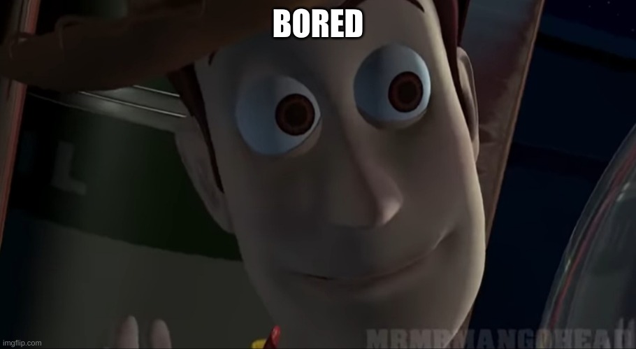 Woody Stare | BORED | image tagged in woody stare | made w/ Imgflip meme maker