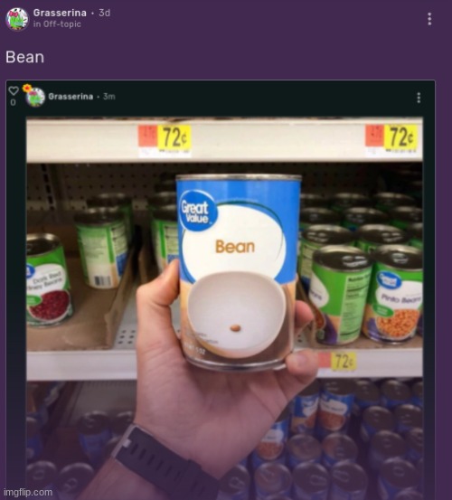 bean | made w/ Imgflip meme maker