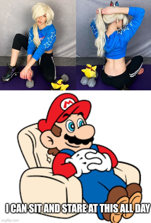 ROSALINA COSPLAY | I CAN SIT AND STARE AT THIS ALL DAY | image tagged in cosplay,rosalina,super mario | made w/ Imgflip meme maker