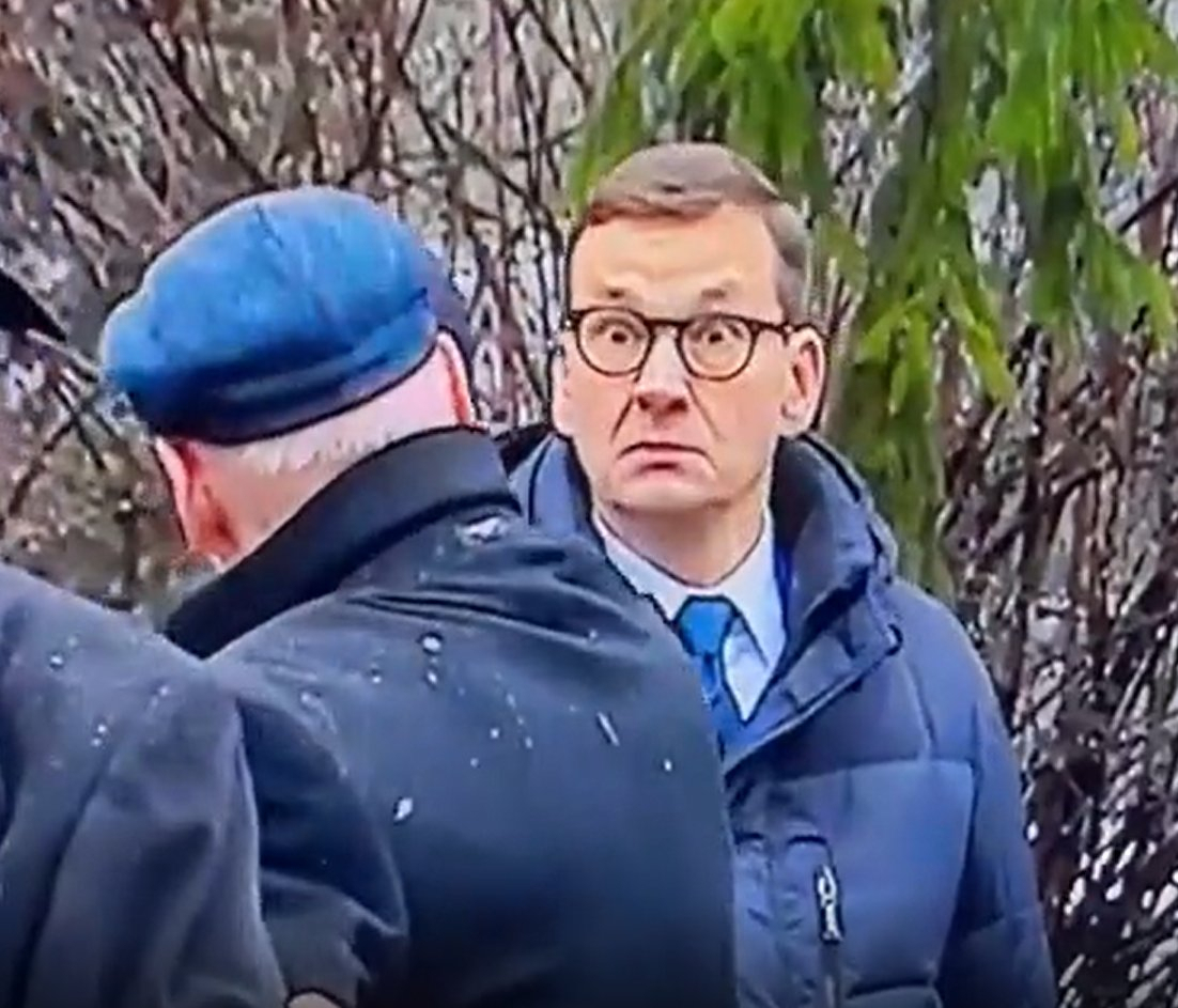 High Quality Angry Morawiecki Blank Meme Template