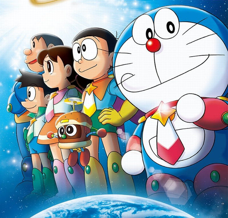 High Quality Doraemon: Nobita's Space Heroes Blank Meme Template