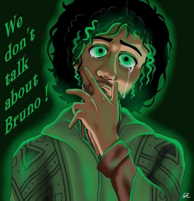 Encanto we don’t talk about Bruno Blank Meme Template