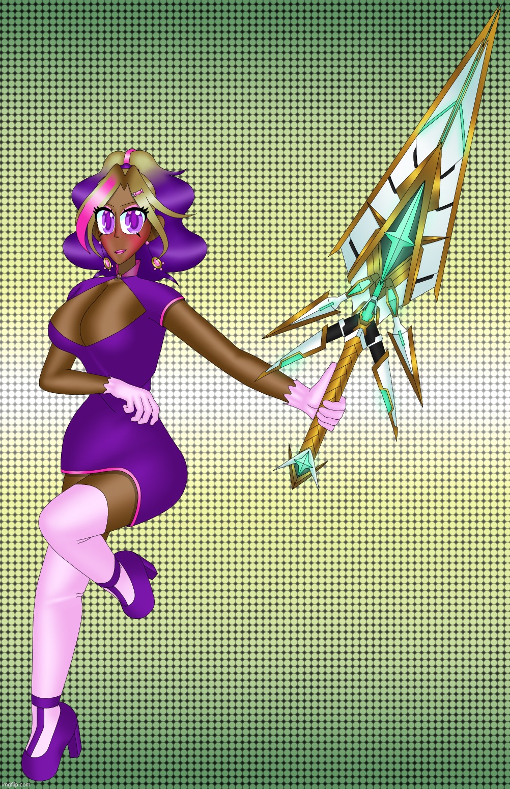 Kashiko Murasaki with Mythra’s Aegis | image tagged in kashiko murasaki with mythra s aegis | made w/ Imgflip meme maker