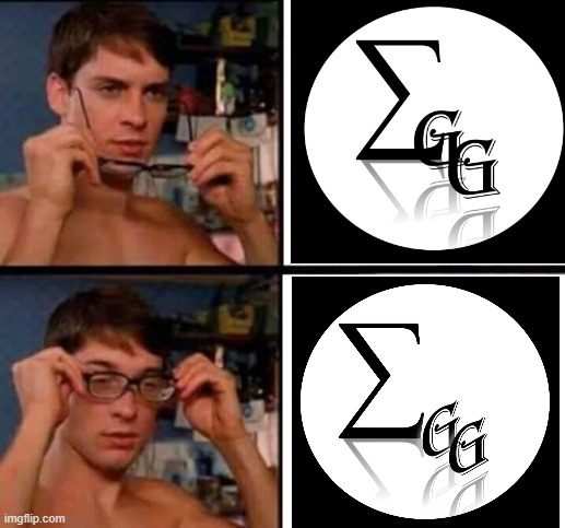 EGG.02 | image tagged in peter parker's glasses | made w/ Imgflip meme maker