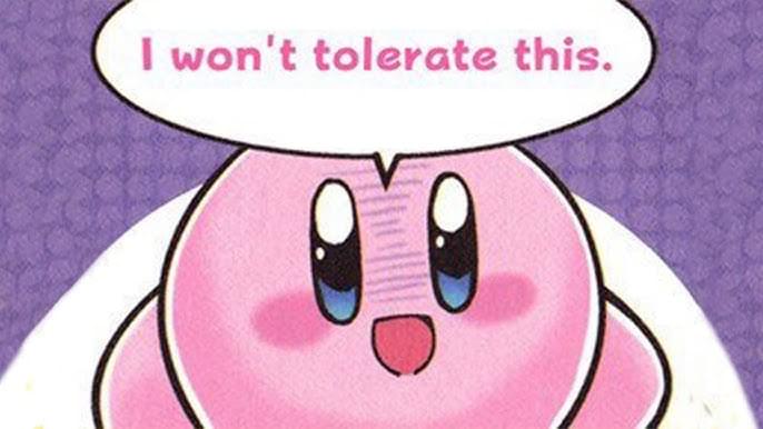 High Quality Kirby Mad Blank Meme Template
