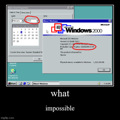 impossible lol | image tagged in funny,demotivationals | made w/ Imgflip demotivational maker