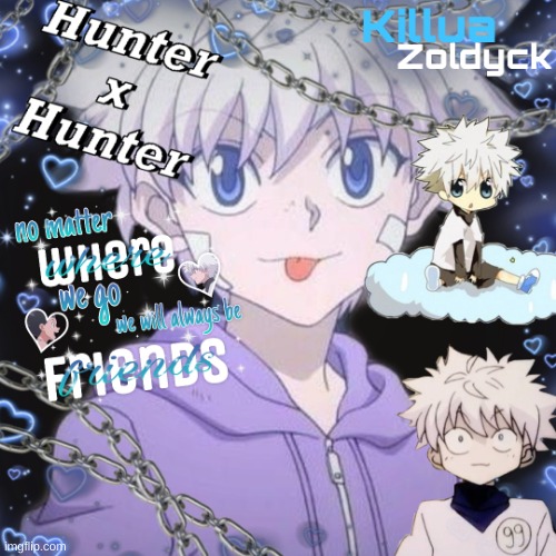 Here's Killua! what next lads? | image tagged in art,anime,hunter x hunter,picsarteditor | made w/ Imgflip meme maker