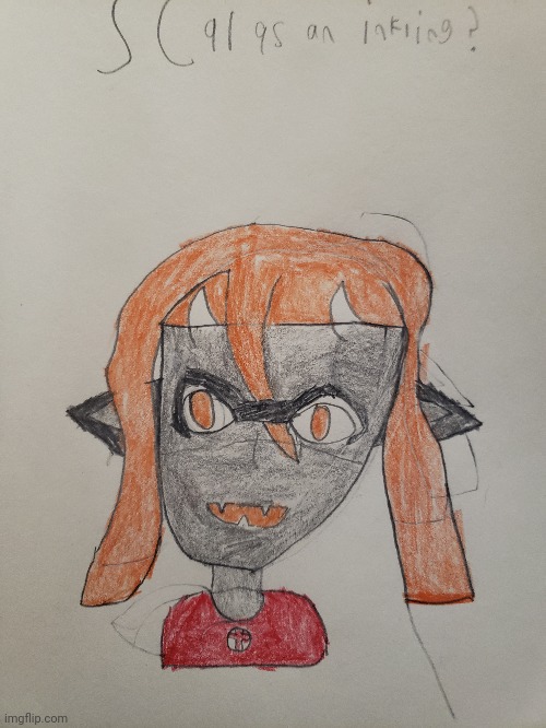 SCal as an inkling? (Calamitas as an inkling) | made w/ Imgflip meme maker