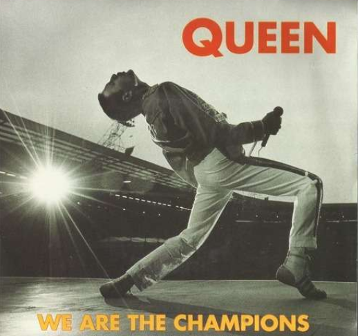 Queen We are the champions Blank Meme Template
