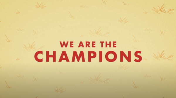High Quality We are the champions Blank Meme Template