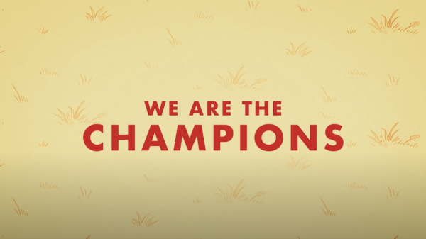 We are the champions Blank Meme Template