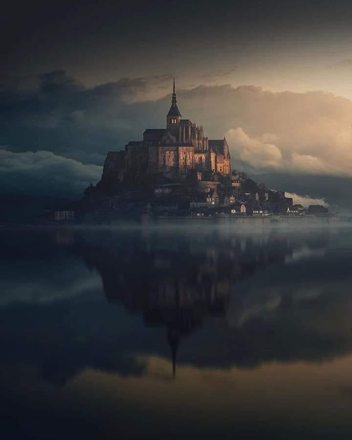 Mont Saint-Michel Blank Meme Template