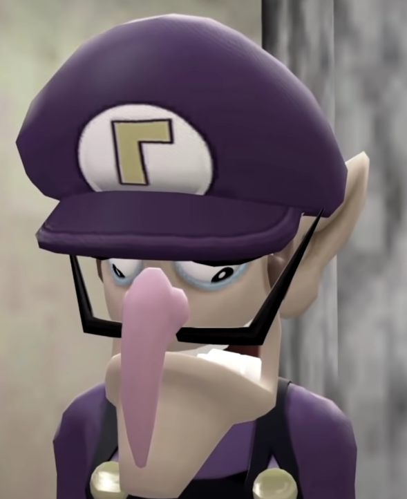 High Quality Sad Waluigi Blank Meme Template