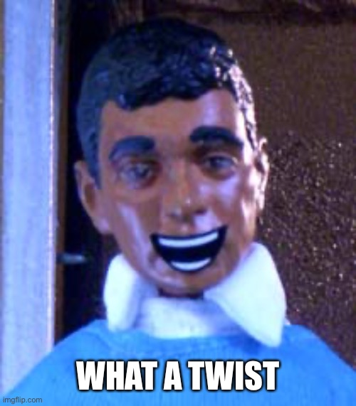 What a Twist | WHAT A TWIST | image tagged in what a twist | made w/ Imgflip meme maker