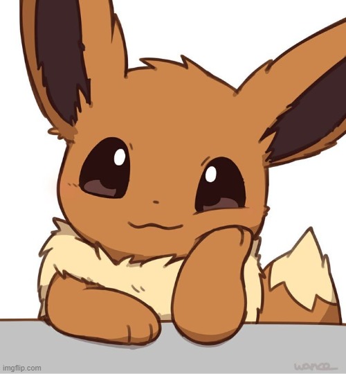adorable | image tagged in eevee | made w/ Imgflip meme maker
