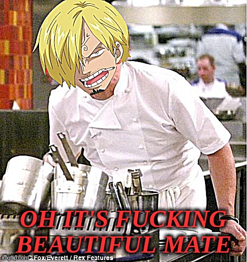 OH IT'S FUCKING BEAUTIFUL MATE | made w/ Imgflip meme maker