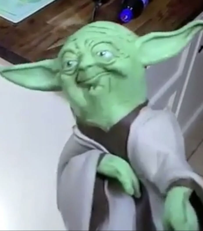 Puppet Yoda Blank Meme Template