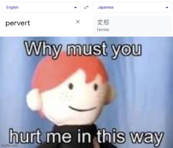 i am not a pervert | image tagged in why must you hurt me in this way | made w/ Imgflip meme maker