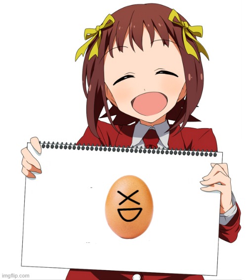 anime girl holding sign | image tagged in anime girl holding sign | made w/ Imgflip meme maker