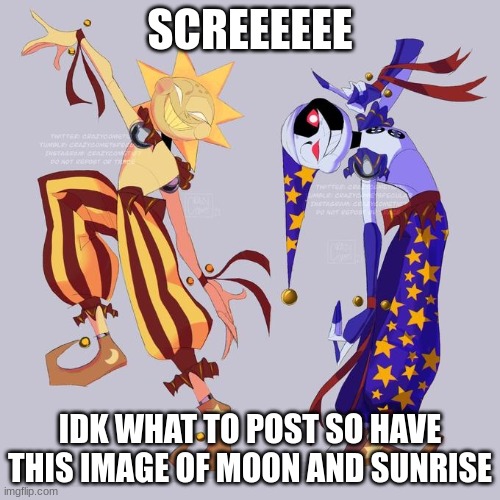 ._. |  SCREEEEEE; IDK WHAT TO POST SO HAVE THIS IMAGE OF MOON AND SUNRISE | image tagged in eeeeeee | made w/ Imgflip meme maker