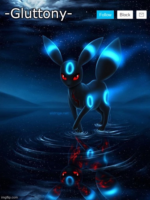 -Gluttony-'s Umbreon template ( Ty Yacht) Blank Meme Template