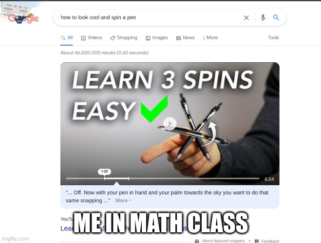ME IN MATH CLASS | made w/ Imgflip meme maker