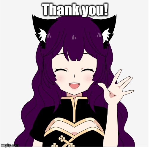 Waving AFM | Thank you! | image tagged in waving afm | made w/ Imgflip meme maker