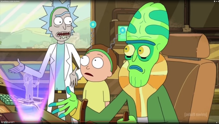 rick and morty slavery with extra steps | image tagged in rick and morty slavery with extra steps | made w/ Imgflip meme maker