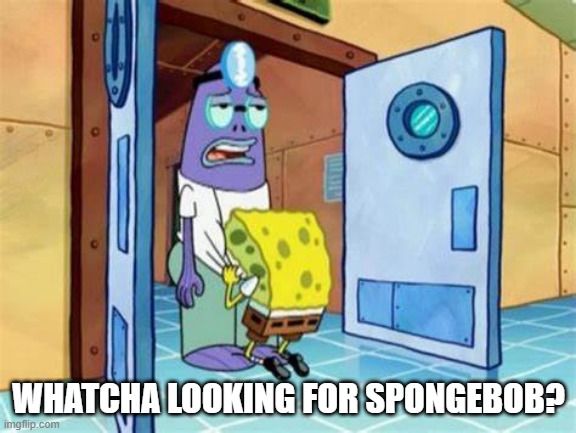 Fish Balls? | WHATCHA LOOKING FOR SPONGEBOB? | image tagged in classic cartoons | made w/ Imgflip meme maker