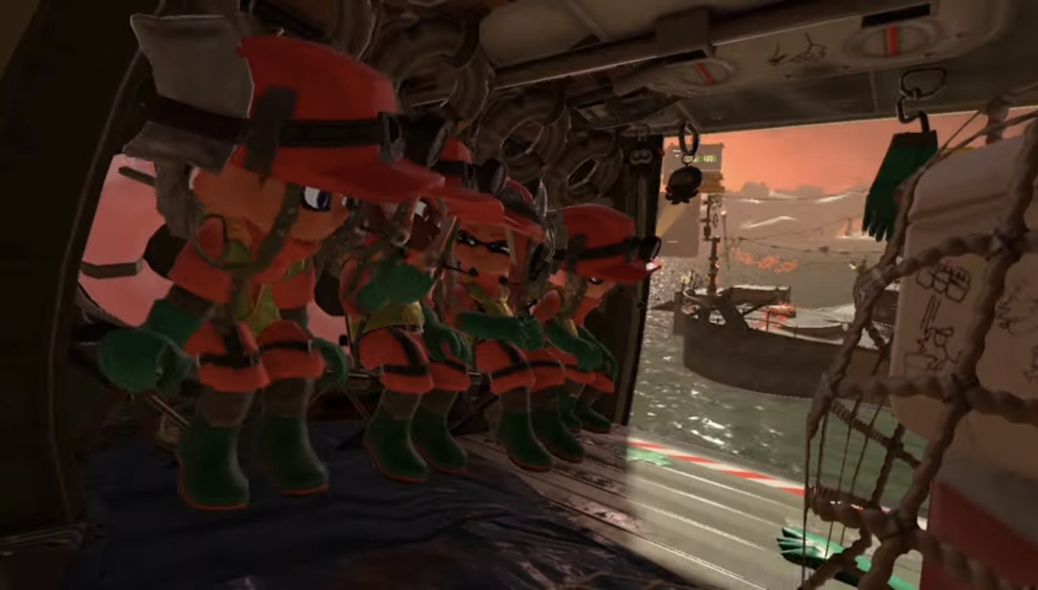 Me and the boys but it’s Splatoon 3 salmon run Blank Meme Template