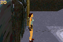 High Quality Tomb Raider GBA version Blank Meme Template