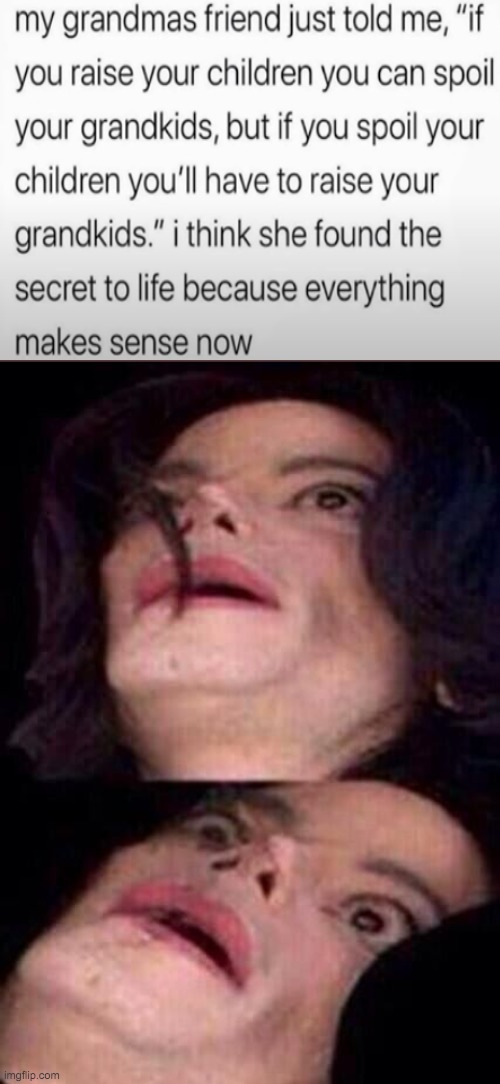 oh.... oh my gosh...... | image tagged in michael jackson shock | made w/ Imgflip meme maker