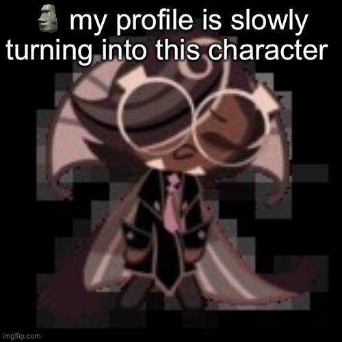 j | 🗿 my profile is slowly turning into this character | image tagged in j | made w/ Imgflip meme maker