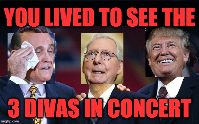 Once in a lifetime, I hope. | YOU LIVED TO SEE THE; 3 DIVAS IN CONCERT | image tagged in memes,3 divas | made w/ Imgflip meme maker