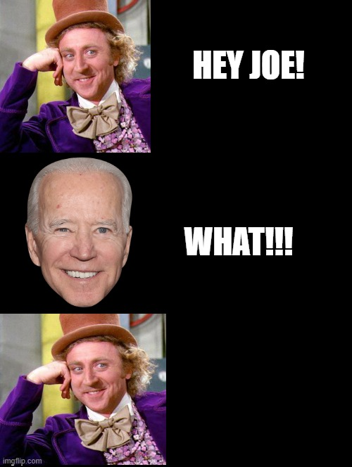 Questions for Joe! Blank Meme Template