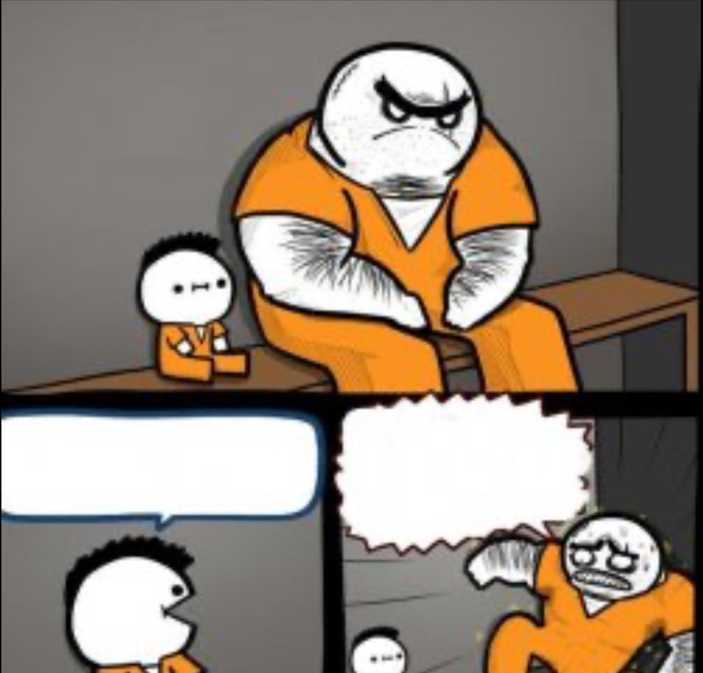 Jimmy in prison Blank Meme Template