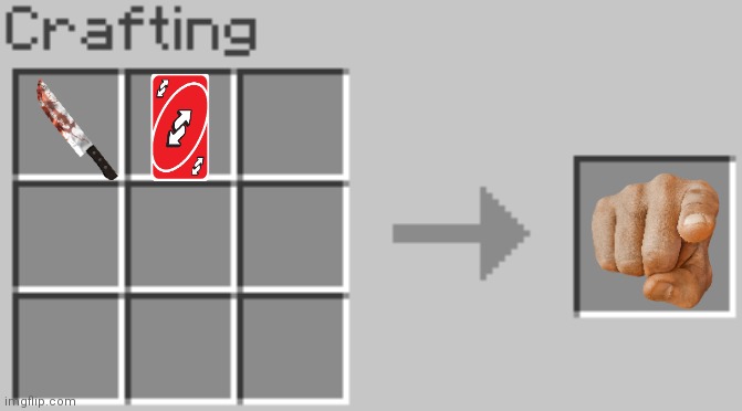Lock kill | image tagged in synthesis,minecraft,crafting recipe | made w/ Imgflip meme maker