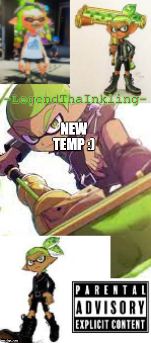 New temp i made | NEW TEMP :) | image tagged in legendthainkling's temp again | made w/ Imgflip meme maker