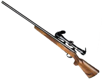High Quality Dead Rising 1 Hunting Rifle. Blank Meme Template