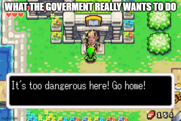 "If knowledge was power" or "The Triforced of Powerplay" | WHAT THE GOVERMENT REALLY WANTS TO DO | image tagged in gaming,zelda,fun,funny,comedy,video games | made w/ Imgflip meme maker