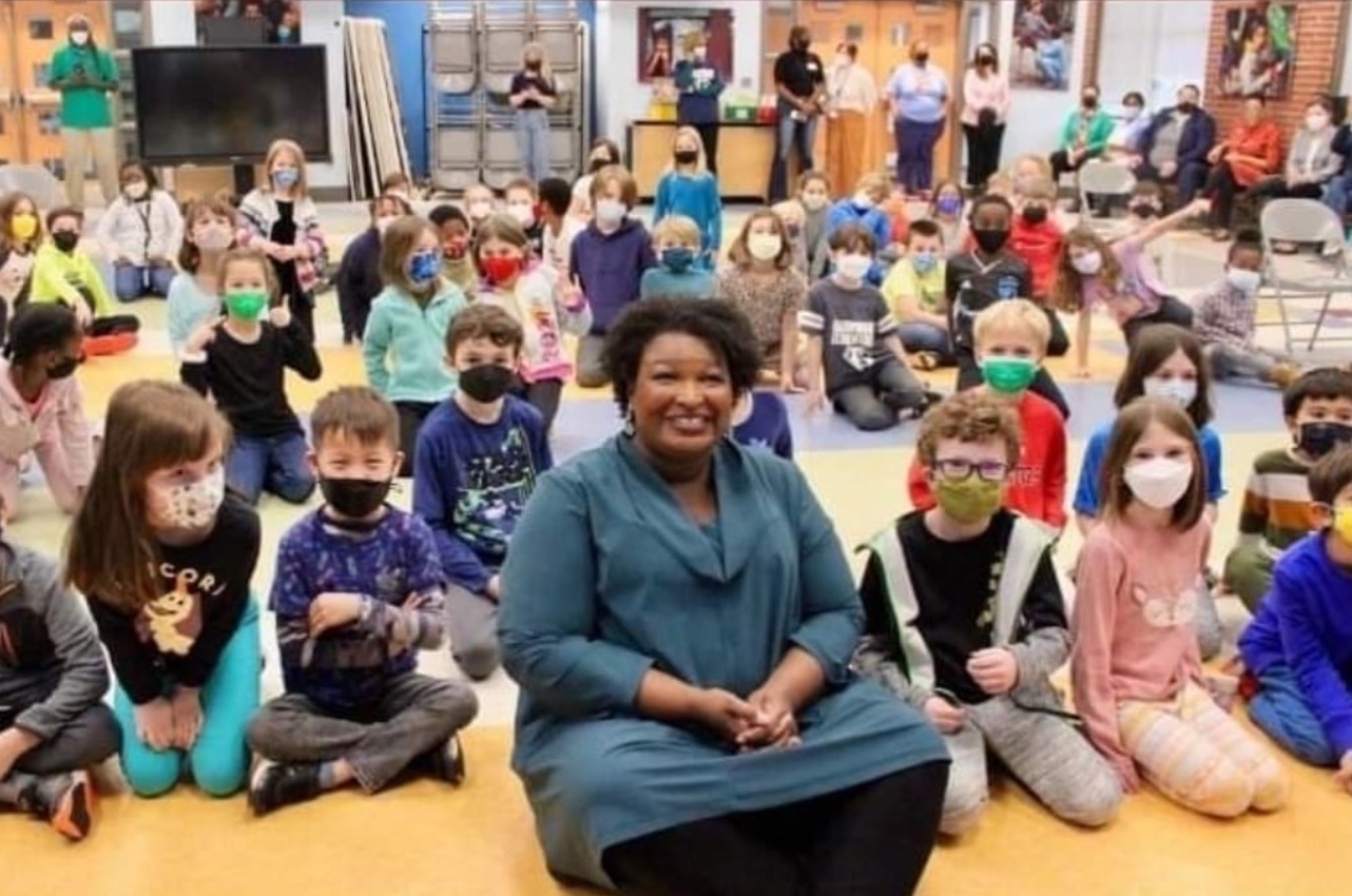 Stacey Abrams Blank Meme Template