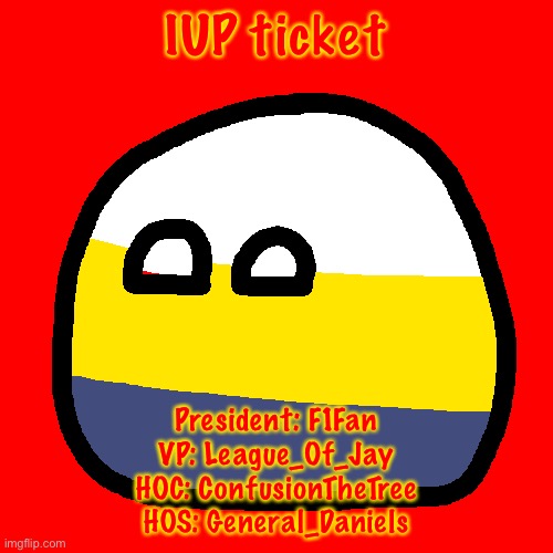 Classical Liberalism |  IUP ticket; President: F1Fan
VP: League_Of_Jay
HOC: ConfusionTheTree
HOS: General_Daniels | image tagged in classical liberalism | made w/ Imgflip meme maker